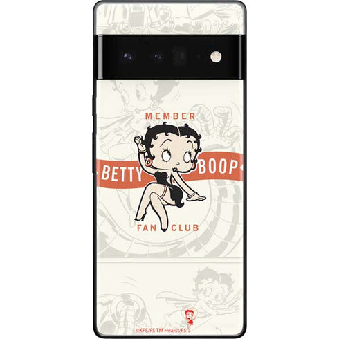 Betty Boop Member Fan Club Google Pixel 6 Pro Skin